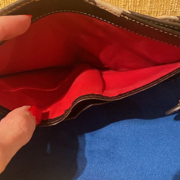 Dooney and Bourke Rare and Retired Vintage Giraffe Print Handbag and Wallet - Picture 15 of 16